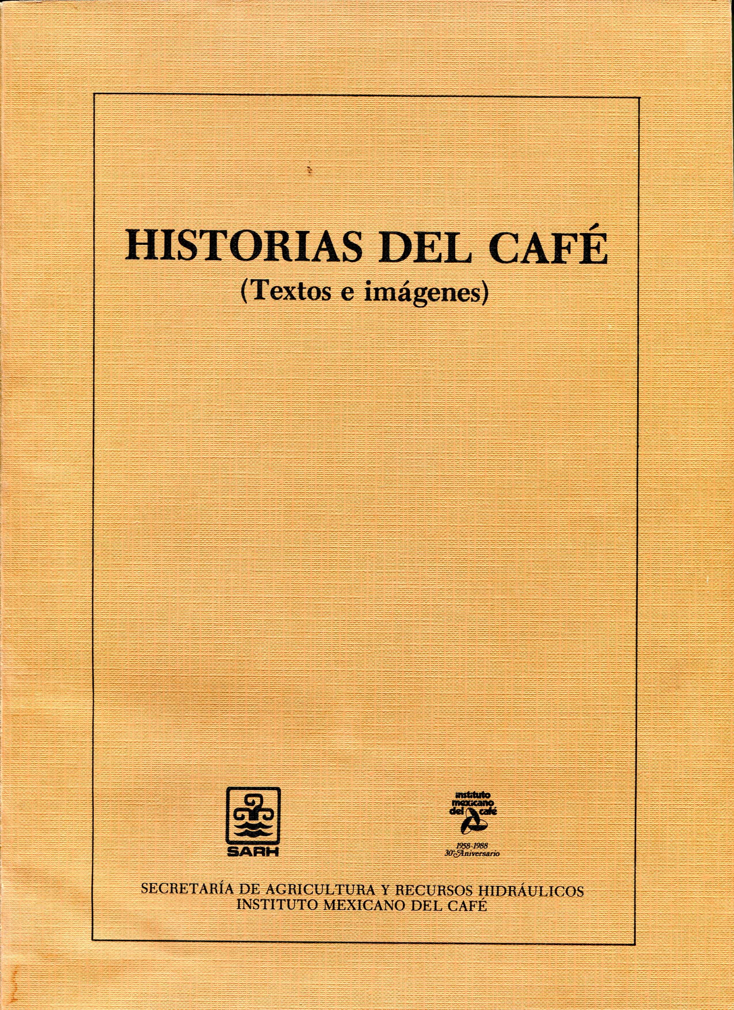 Portada de Historias del café