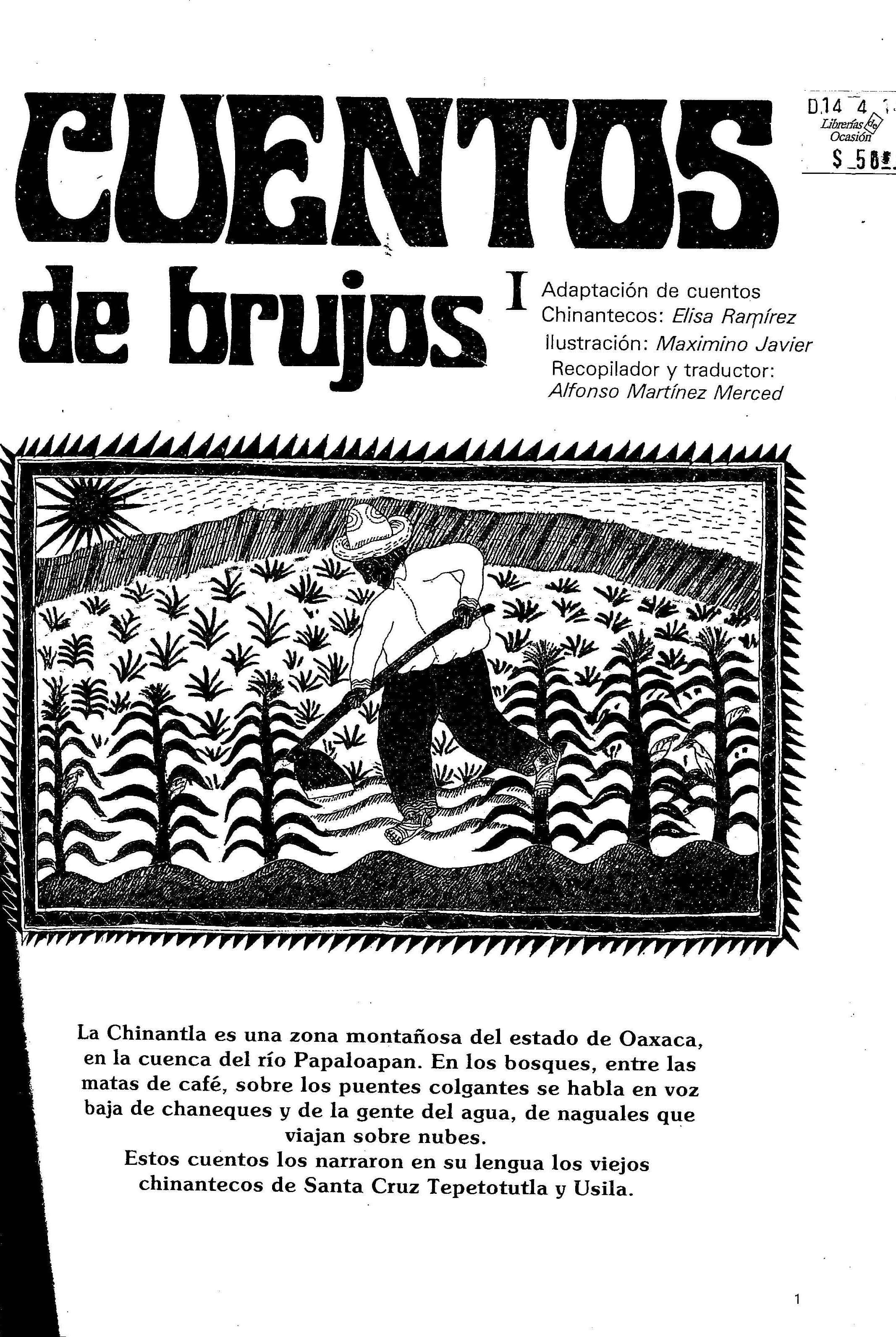 Portada de CUENTOS de brujos