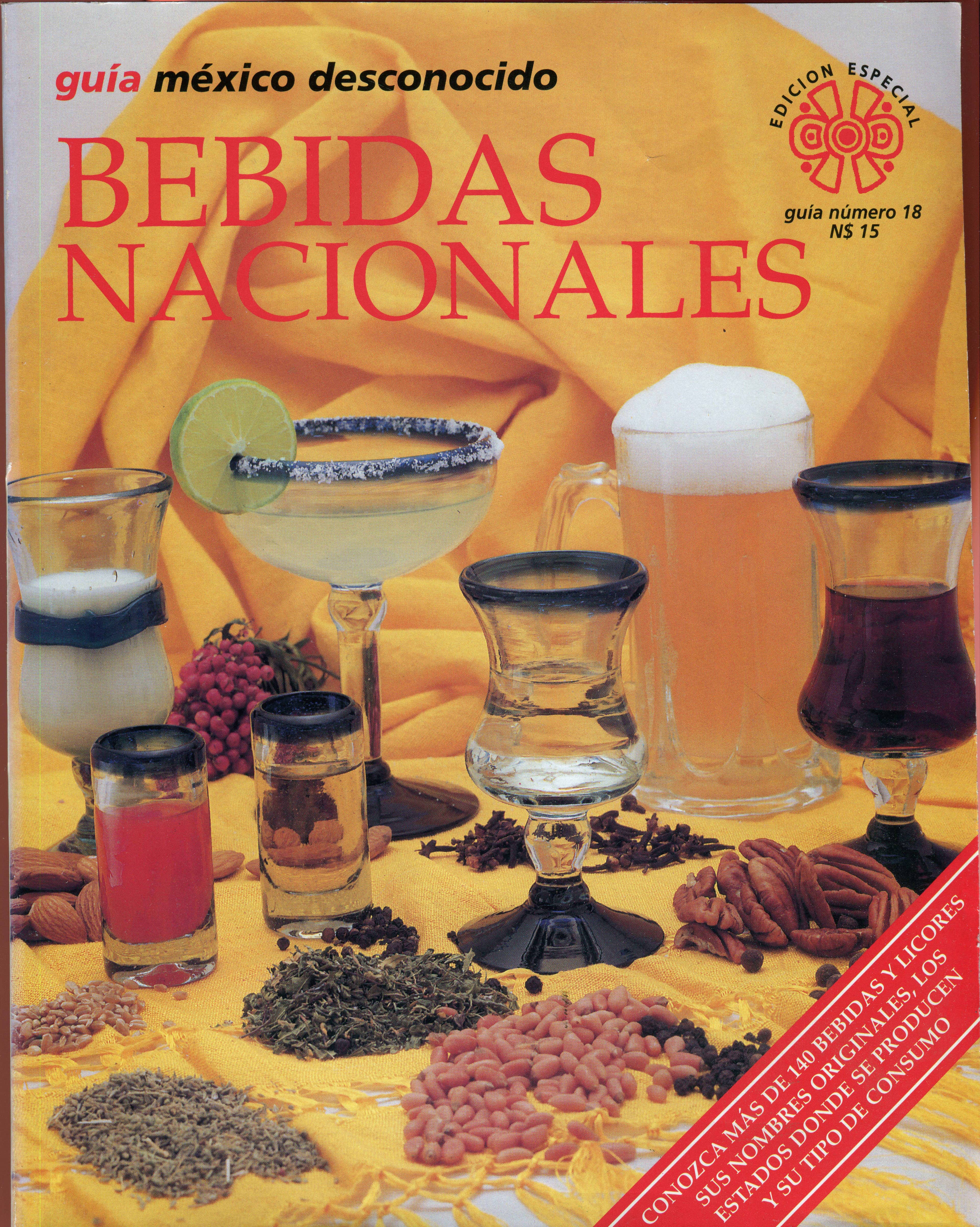 Portada de Breve historia de las bebidas alcohólicas en México